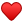 a red heart